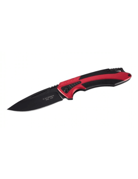 Herbertz 576812 röd svart aluminium fickkniv