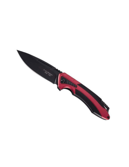 Herbertz 576812 röd svart aluminium fickkniv