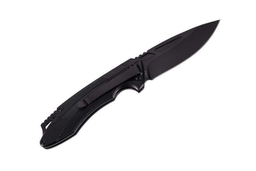Herbertz 576812 röd svart aluminium fickkniv