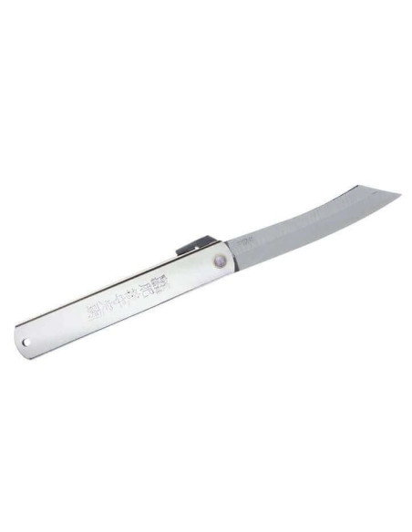 Couteau pliant Higonokami 667 acier carbone manche gravé 7,5cm en acier