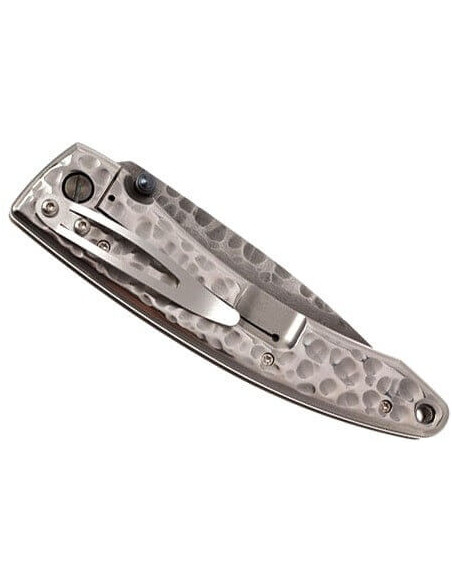 MCUSTA Tsuchi MC.114D coltello pieghevole, martellato, 11,1 cm