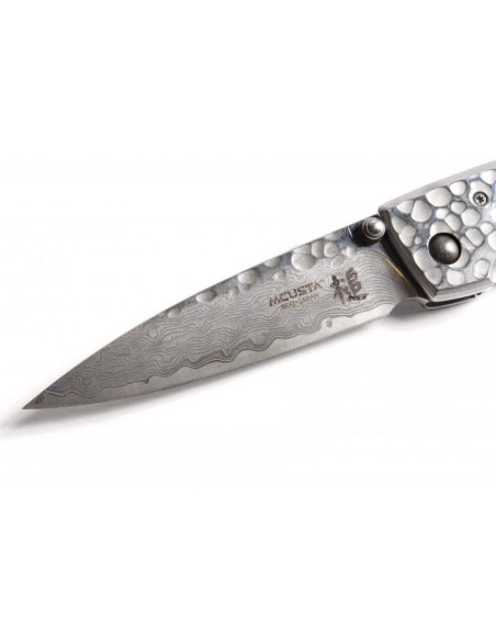 Couteau pliant MCUSTA Tsuchi MC.114D martelé 11,1cm