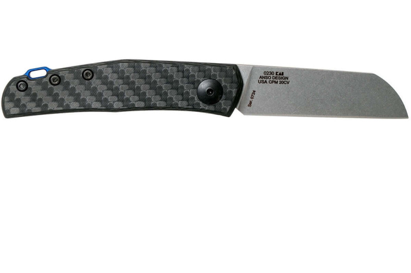 Couteau pliant Zero Tolerance ZT0230 manche fibre de carbone 9,5cm