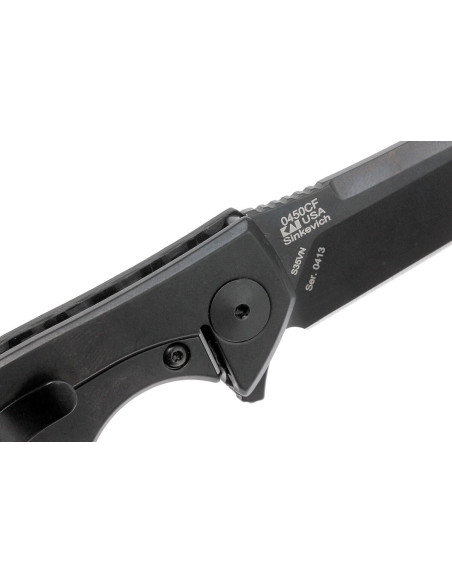 Navaja Zero Tolerance 0450CF con mango de 10,4 cm