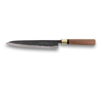 Moritaka Aogami Super Series carbono 21cm Cuchillo yanagiba japonés Cuchillo yanagiba hecho a mano