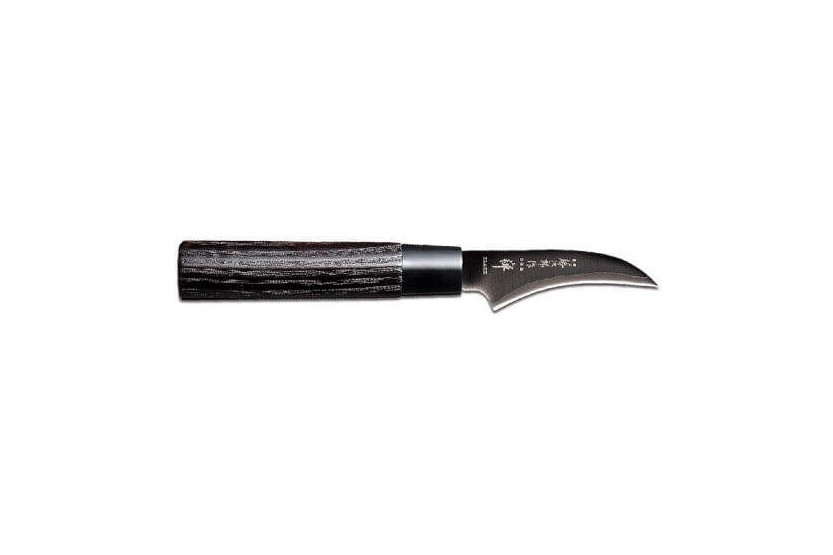 Japansk fuglenæbskniv 7cm Tojiro Zen Sort