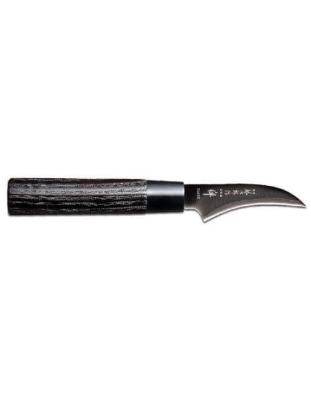 Japansk fuglenæbskniv 7cm Tojiro Zen Sort