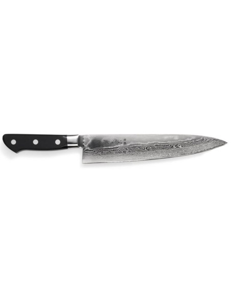 Tojiro Damascus Pro 24cm korkealaatuinen SGPS teräs Gyuto japanilainen kokkiveitsi