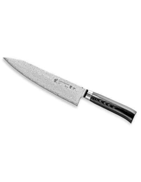 Tamahagane Kyoto japans koksmes 24cm VG5 damascus lemmet