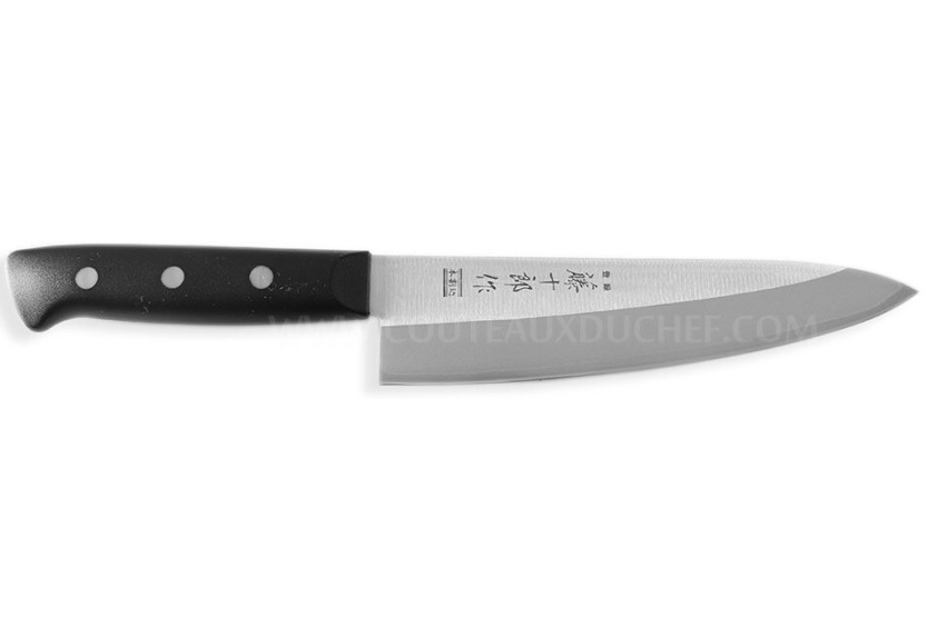 Cuchillo de chef japonés Tojiro DP Eco 18cm hoja con mango remachado