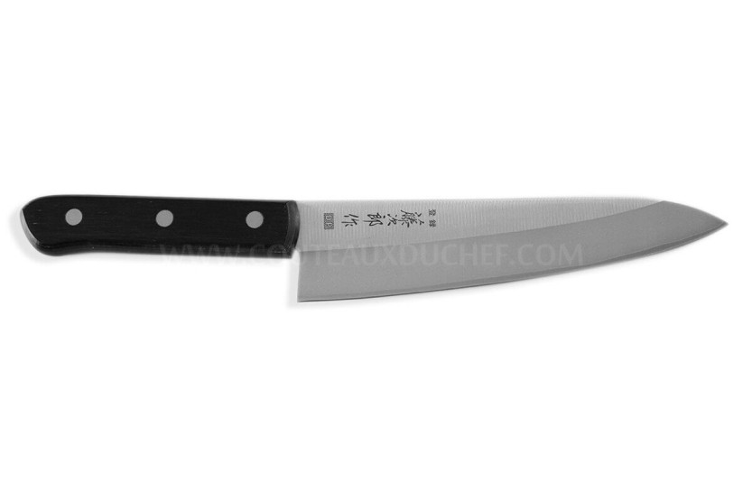 Tojiro DP japansk kokkekniv med fullt skaft 18 cm blad