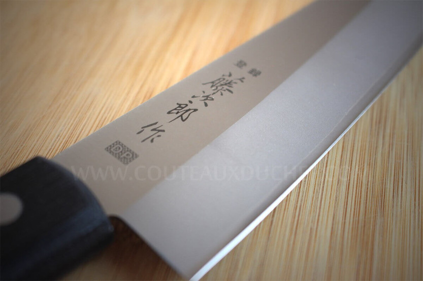 Cuchillo de chef japonés Tojiro DP, mango completo, hoja 18cm