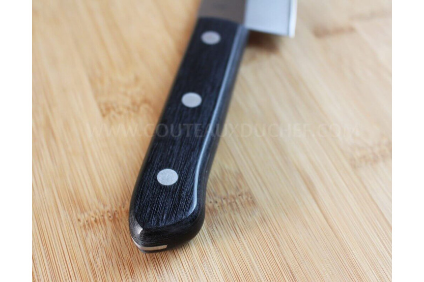 Cuchillo de chef japonés Tojiro DP, mango completo, hoja 18cm