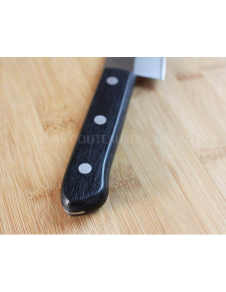 Couteau de chef japonais Tojiro DP plein manche lame 18cm