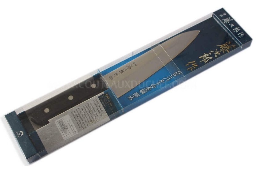 Couteau de chef japonais Tojiro DP plein manche lame 18cm