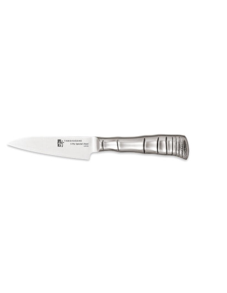 Tamahagane Bambu japansk skalkniv 8cm VG5 3-lagers stålblad
