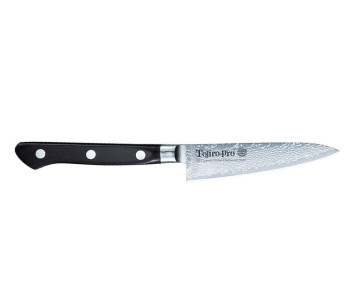 Cuchillo mondador  japonés Tojiro Damascus Pro 10cm acero SGPS de alta calidad