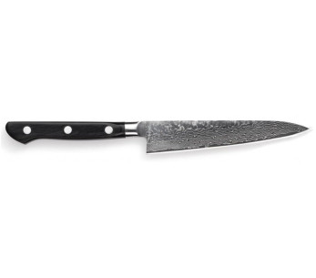 Faca para legumes japonesa Tojiro Damascus Pro com 13,5 cm de comprimento - aço SGPS de alta qualidade