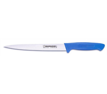 Kniv för sjötungafilé BARGOIN 20cm blått handtag