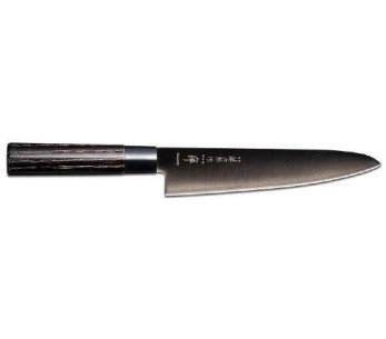 Tojiro Zen Musta japanilainen kokkiveitsi 21cm terä