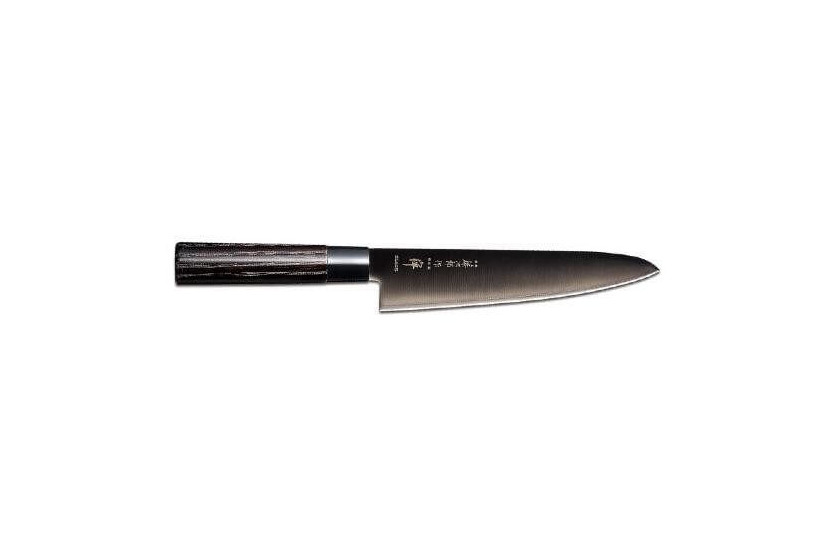 Cuchillo de chef japonés Tojiro Zen Negro, 21cm de hoja