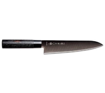 Tojiro Zen Musta japanilainen kokkiveitsi 24cm terä
