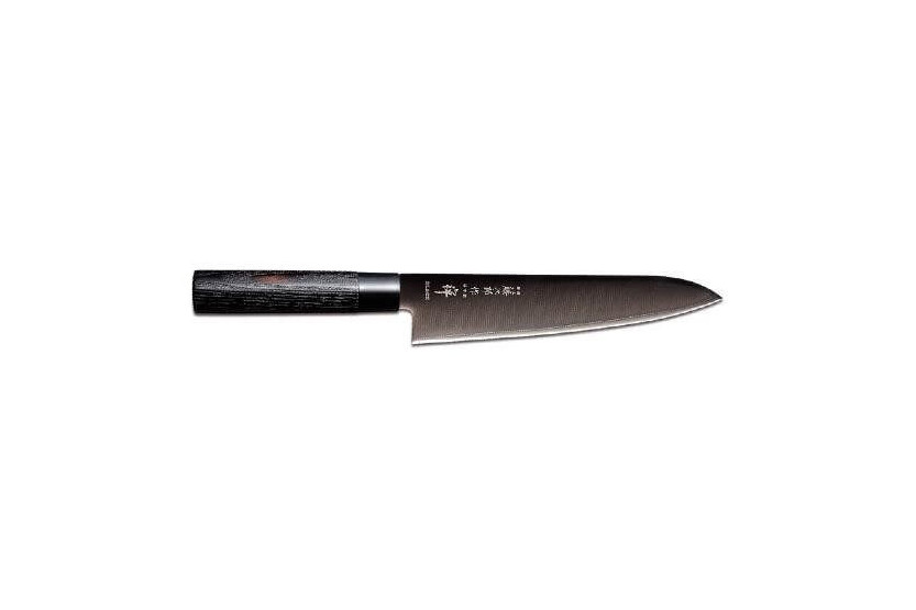 Couteau japonais chef Tojiro Zen Black lame 24cm