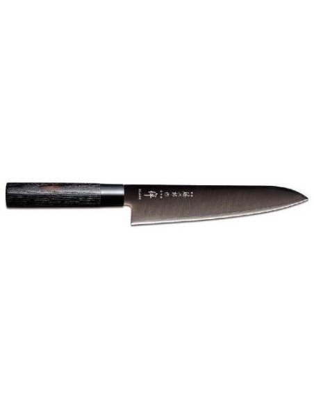Japansk kokkekniv 24 cm Tojiro Zen Sort blad