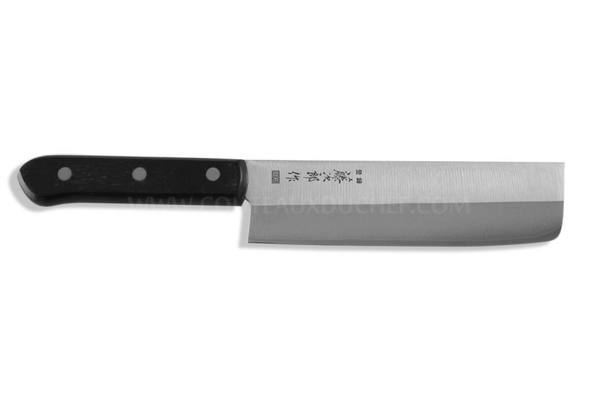 Japanilainen nakiri veitsi 16.5cm Tojiro DP plein manche