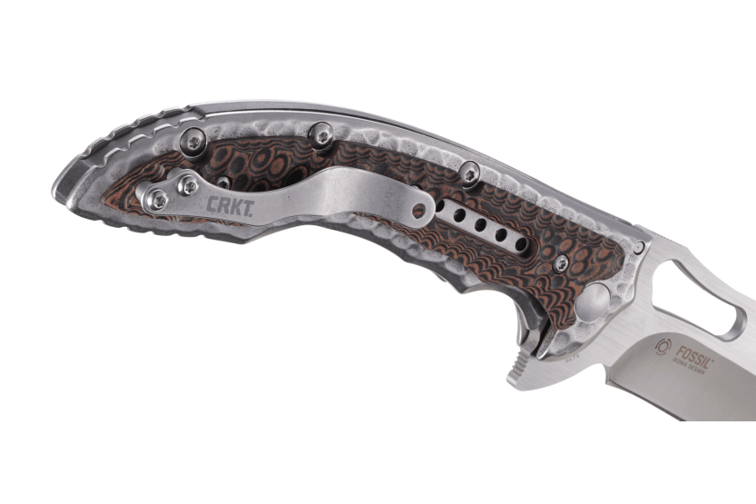 CRKT FOSSIL 5470 - CRKT vouwmes 12.6cm handgreep