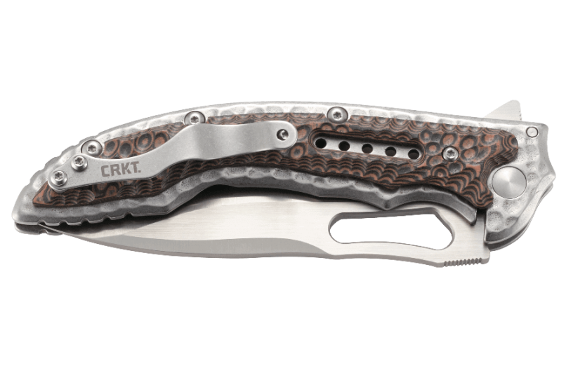 CRKT FOSSIL 5470 - CRKT foldekniv med 12,6 cm skaft