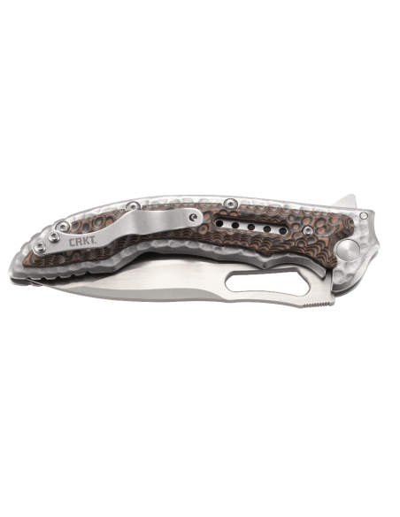 CRKT FOSSIL 5470 - Navalha dobrável CRKT com cabo de 12,6 cm