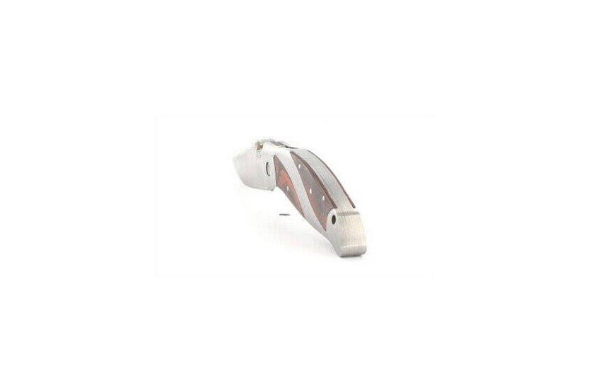 Herbertz | Canivete com cabo de metal e madeira de 11 cm