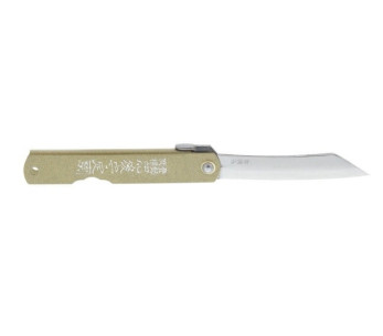 Higonokami taskuveitsi 10cm kultainen hiiliterä 10cm kultainen hiiliterä