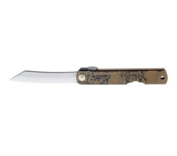 Higonokami taskuveitsi 10cm ruskea hiiliterä 10cm ruskea hiiliterä 2