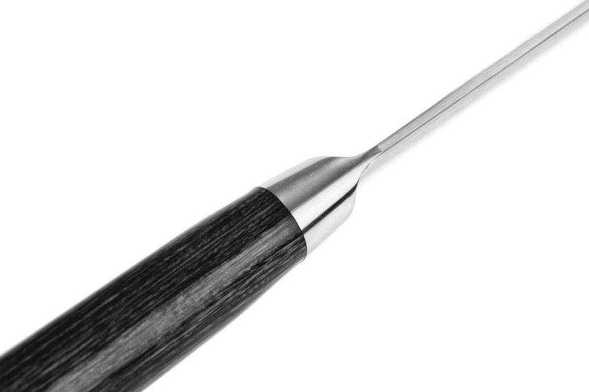 Couteau de chef japonais Tamahagane Tsubame lame martelée 18cm acier VG5