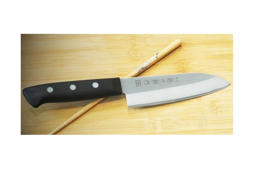 Tojiro DP Eco Japans Santokumes 14cm lemmet geklonken handvat