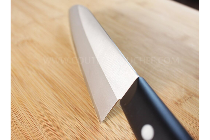 Couteau santoku japonais Tojiro DP Eco lame 17cm manche riveté