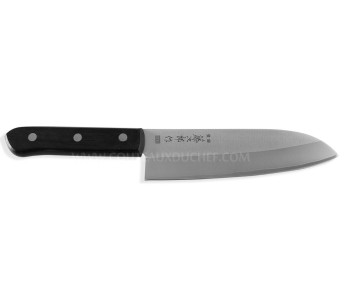Faca japonesa Santoku 17cm DP cabo completo Tojiro