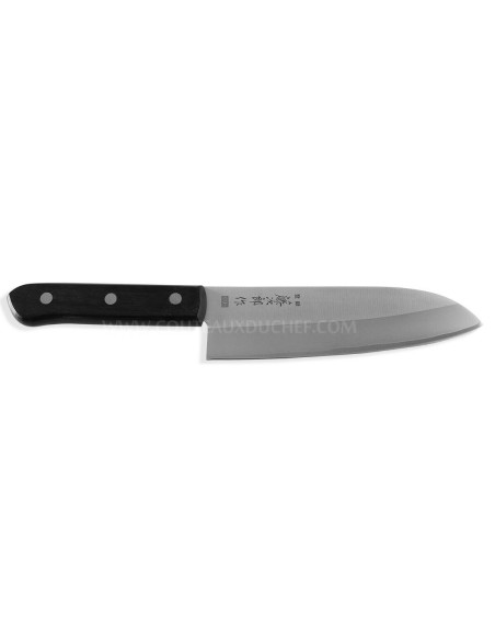 Tojiro DP japansk santokukniv med fullt skaft 17 cm blad