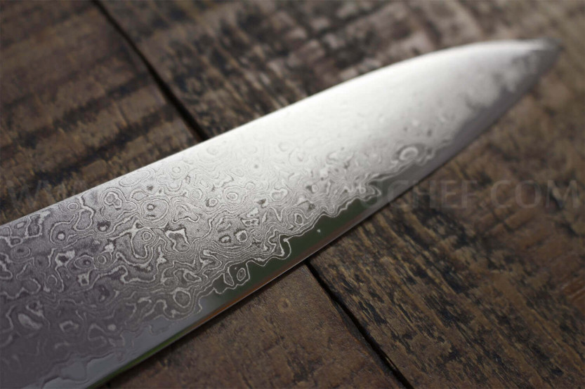 Tamahagane Kyoto 15cm VG5 hoja de acero damasco cuchillo universal japonesa