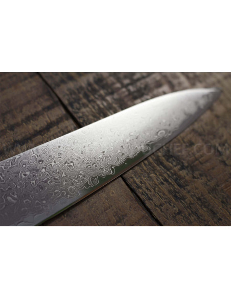 Tamahagane Kyoto 15cm VG5 hoja de acero damasco cuchillo universal japonesa