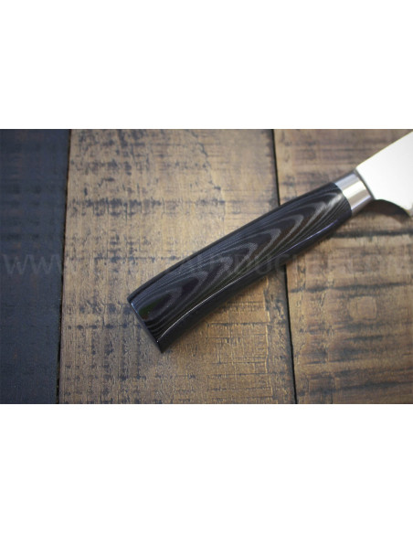Tamahagane Kyoto 15cm VG5 hoja de acero damasco cuchillo universal japonesa