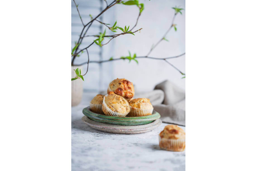 Molde ergonómico flex silicona 6 magdalenas 6,8cm