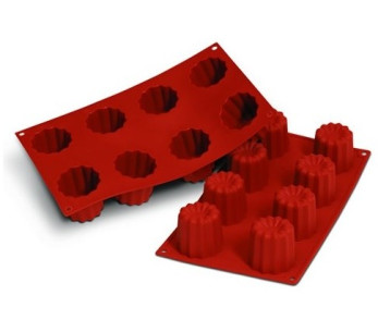 Silikon-Flex-Form 8 Rillen 5.5cm