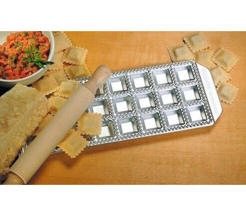 Molde para ravioli Imperia 24 peças quadrado 27x10,5cm-Acessórios para massas