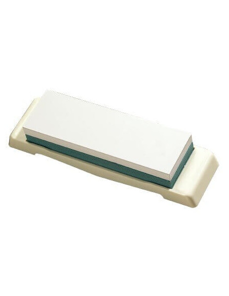 TOJIRO Doppelseitiger Schleifstein 220/1000 + Sockel
