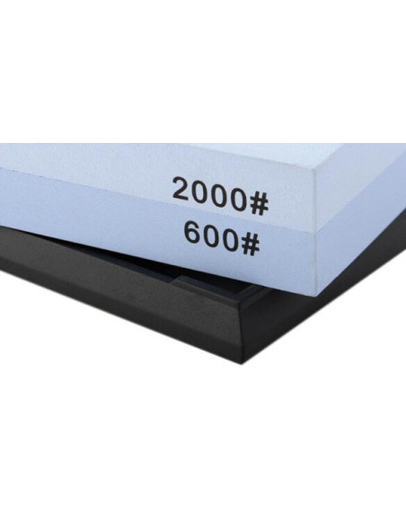 TAIDEA dobbeltsidig Slipestein 600/2000 + base