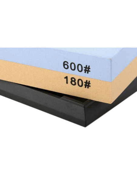 TAIDEA dobbeltkorns slibesten 180/600 + base