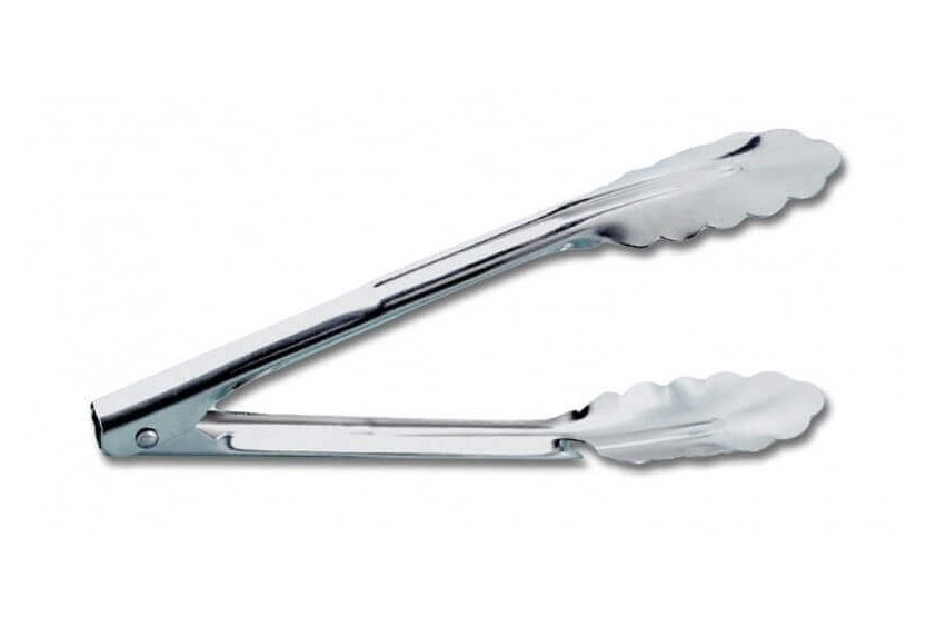 Pince à crudités 24cm tout inox conception monobloc